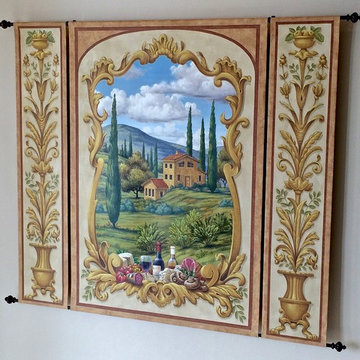 Painted Tuscan Tapestry