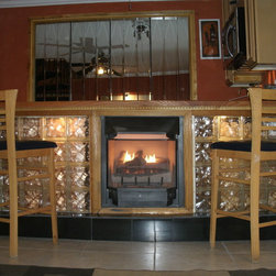 Glass Block Table - Dining Tables