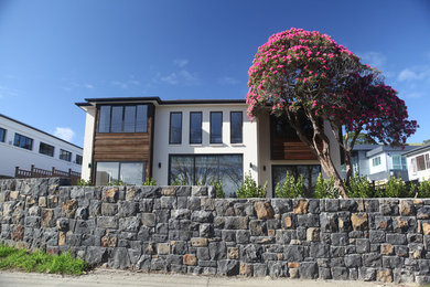 Modern exterior in Auckland.