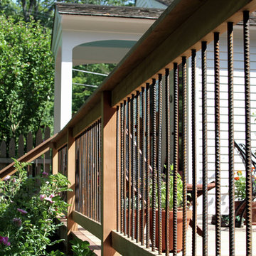 Modern Deck and Fencing, Lyme