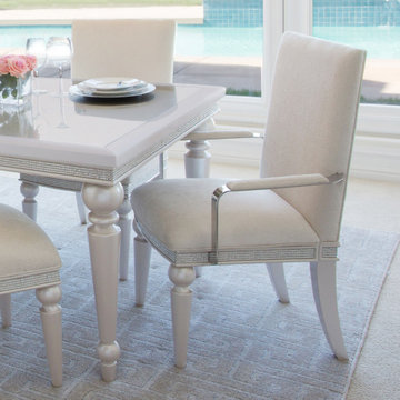 Michael Amini Dining Room and Bedrrom Examples