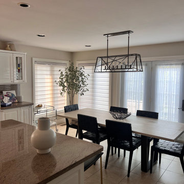 Suave Silver Kitchen Blinds