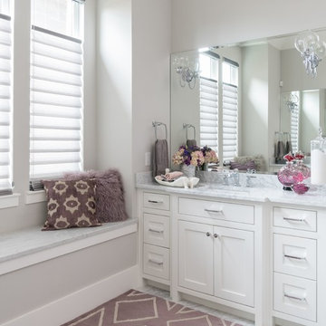 Master Bath her vanity