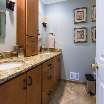 Alexandria Transitional Master Bath Remodel
