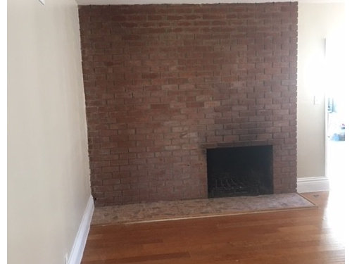 Need Ideas For Off Center Brick Fireplace