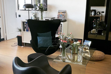 Idées déco pour un salon contemporain.