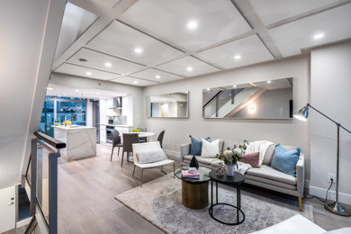 Inspiration for a mid-sized modern kitchen remodel in Vancouver
