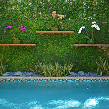 mur piscine