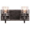 Bexley 12x7" 2-Light Transitional Wall-Light by Kalco