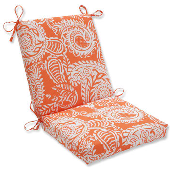 Out/Indoor Addie Squared Corners Chair Cushion, Terra Cotta
