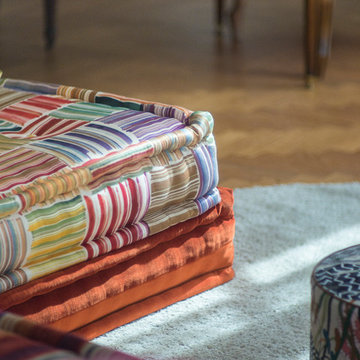 Colore e design nel soggiorno ottocentesco