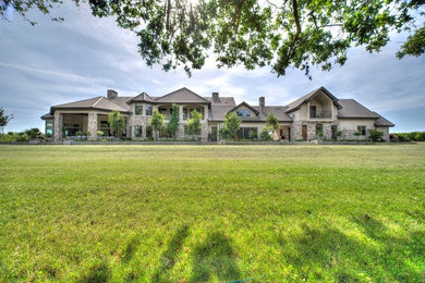 Inspiration for a french country exterior home remodel in Other