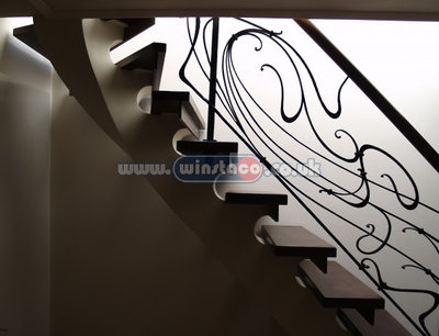 Contemporary Staircase by Winstaco - Modern Staircase Designs