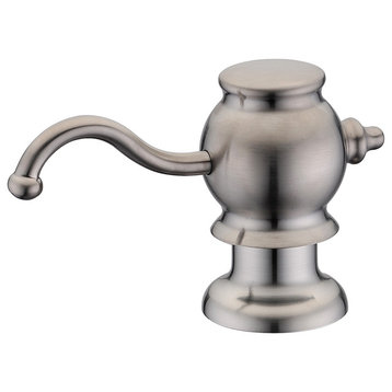 Whitehaus WHSD030-BN Soap Or Lotion Dispenser in Brushed Nickel