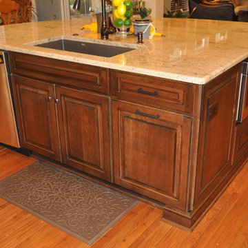 Warm and Welcoming Kitchen and Serving Area