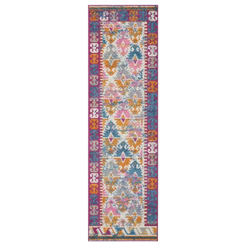 Nourison Passion Ivory Area Rug, 2'2"x7'6" Runner