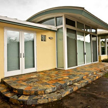 Curved Barrel Vaulted Roof