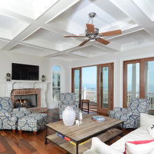 cofferred ceiling