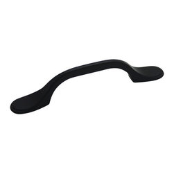 Cosmas - Cosmas 9533FB Flat Black Cabinet Pull - Cabinet And Drawer Handle Pulls
