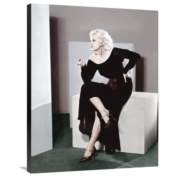 "Jean Harlow" Stretched Canvas Giclee by Hollywood Photo Archive, 28x36"