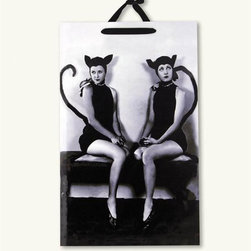 Pretty Kitties Retro Photograph Tin Sign - Novelty Signs