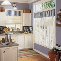 Faux Wood Blinds - Window Treatments