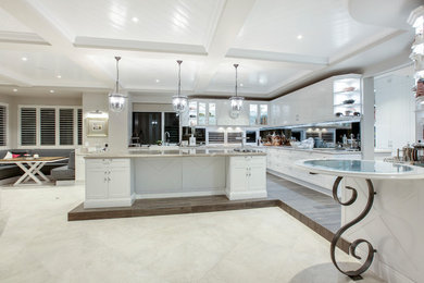 Design ideas for a contemporary kitchen in Gold Coast - Tweed.