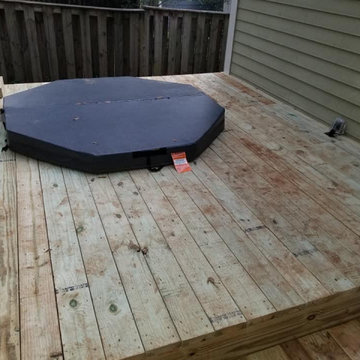 Deck with Spa