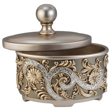 Silver Vine Decorative Box