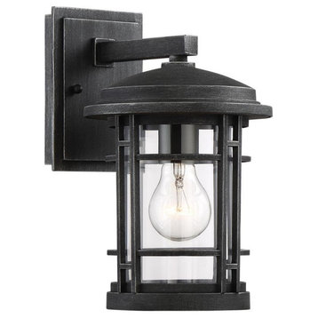 Designers Fountain 22421-WP Barrister - 11.5 Inch 1 Light Outdoor Wall Lantern