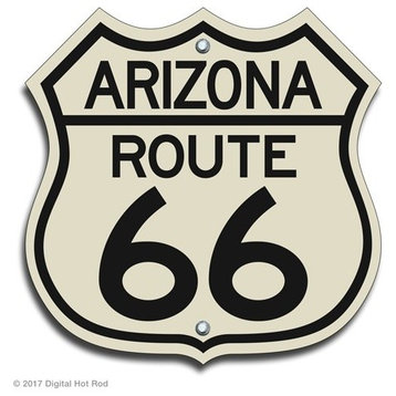 Route 66 AZ Classic Metal Sign