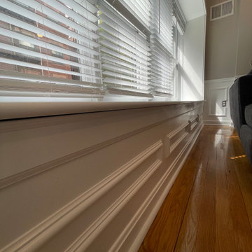 Home Improvement - Wainscoting + crownmoden + high-ending painting