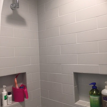 Hall Bath complete remodel