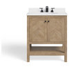 The Sequoia Bathroom Vanity, Acacia, 30", Single Sink, Freestanding