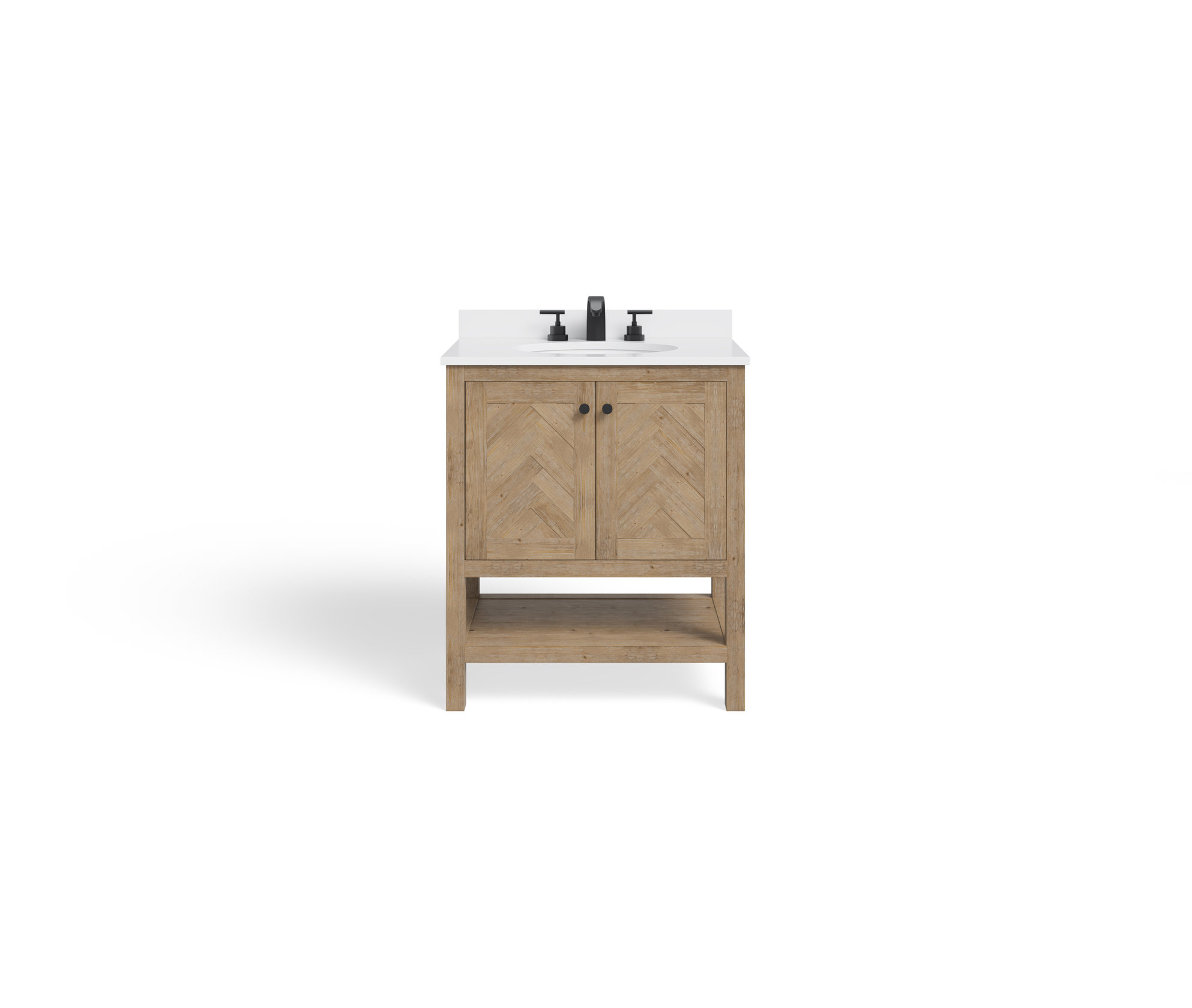 Savannah Bathroom Vanity, Acacia, 30", Single Sink, Freestanding