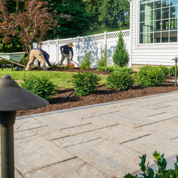 Front Yard Landscaping Design, Walkway and Lighting