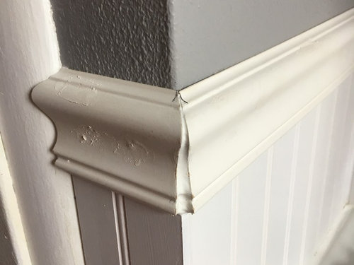 Chair Rail Too Close To Light Switch, How To Cope Chair Rail Corners