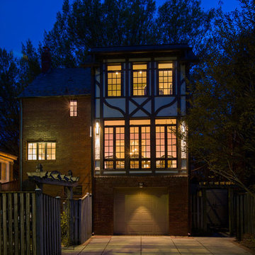 Two-Story Rear Tudor Home Addition