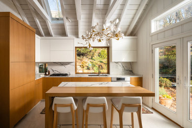 Trendy kitchen photo in Baltimore