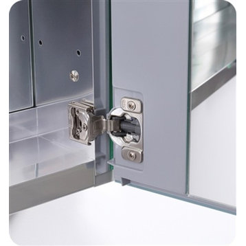 Fresca FMC8014 49" x 36" Frameless Triple Door Medicine Cabinet - Mirror
