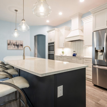 Kitchen With a Walk-In Pantry