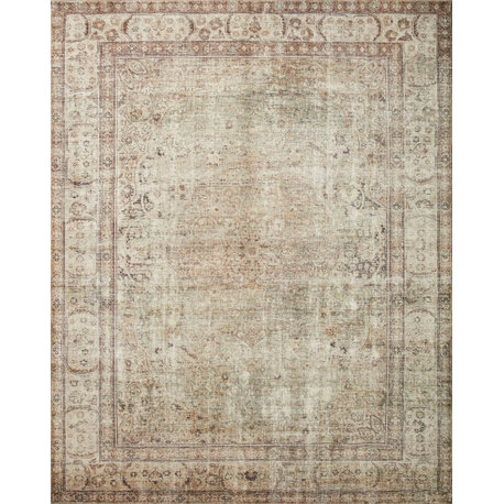 Margot Oriental Antique/Sage Area Rug, 5'x7'6"