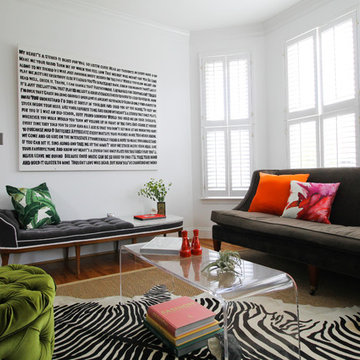 My Houzz: Art and Fashion Inspire in a Downtown Family Home