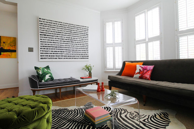 Transitional Living Room by Michaela Dodd