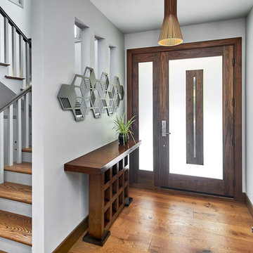 Modern Glass entry Door