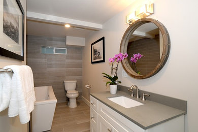 Example of a trendy bathroom design in San Francisco