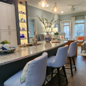So calming and inviting - if you love blue you'll love this design.