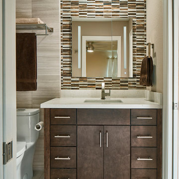 Guest bath to elegant second master bath