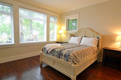 Elegant bedroom photo in Other
