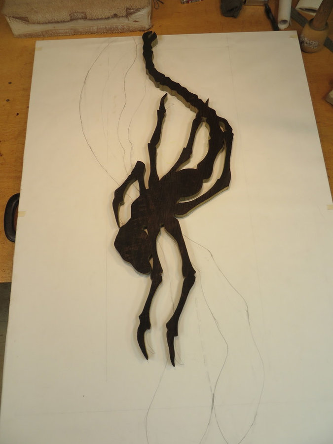 Creating A DragonFly: Body Cut Out
